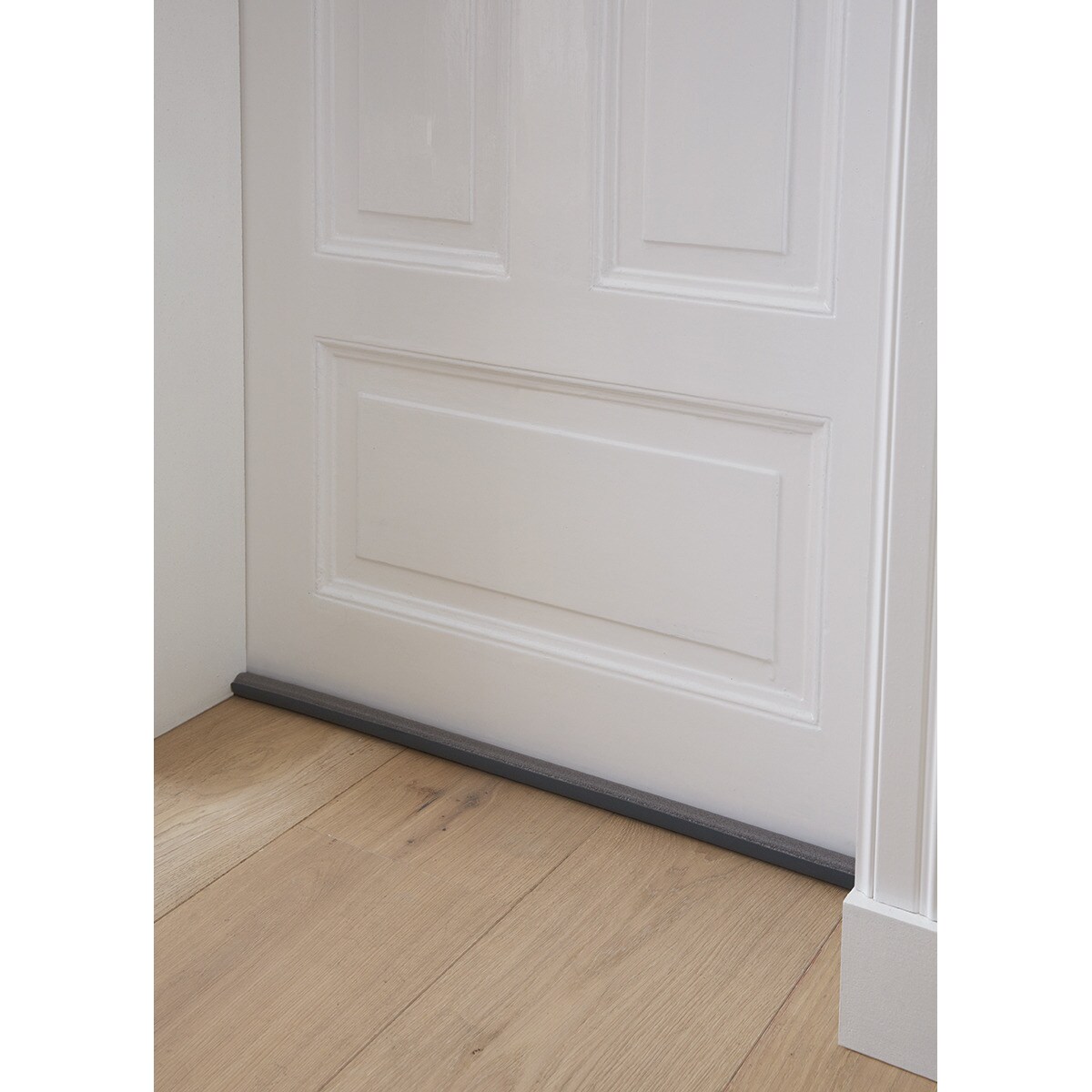 Burlete Doble Rollo PVC Negro-8