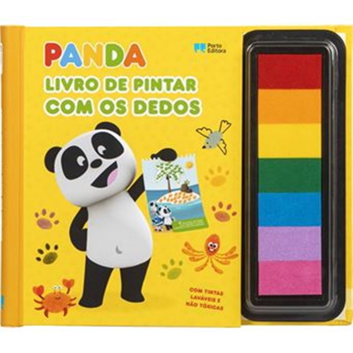 Canal Panda - Livro de Pintar com os Dedos 1