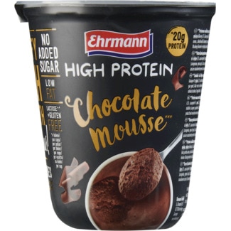 Mousse de Chocolate High Protein embalagem 200 g - Ehrmann