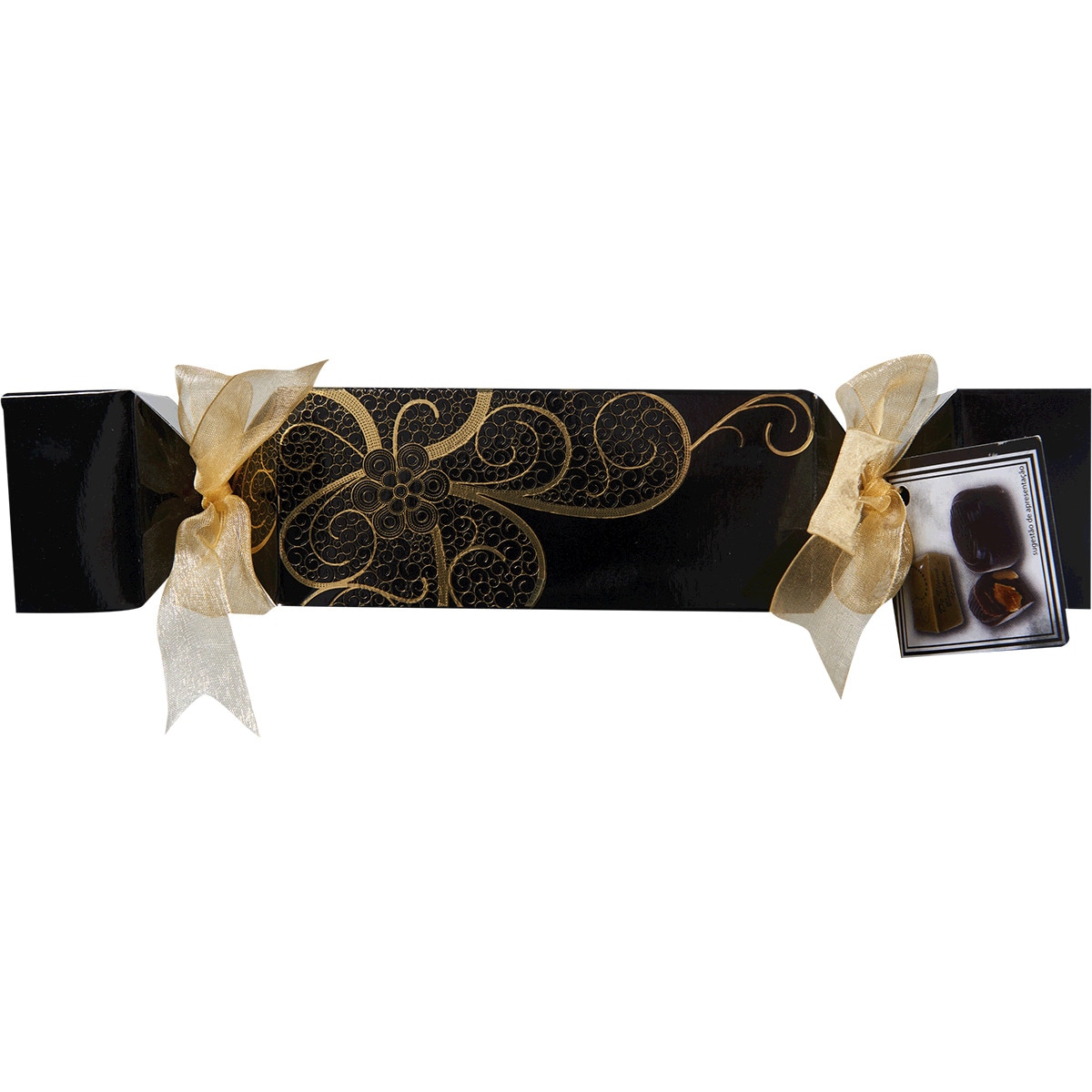 Bombons de Chocolate Negro e Amêndoa embalagem 120 g