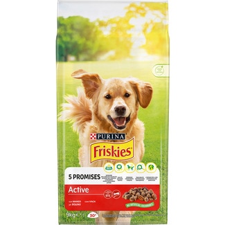 Alimento Seco para Cão Active com Vaca embalagem 9 kg - Friskies