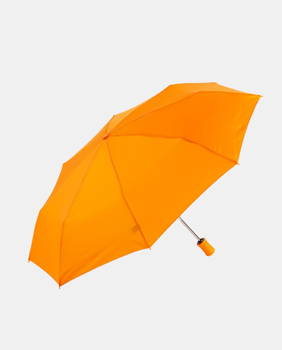 Guarda-Chuva Dobrável Automático de Alumínio - Laranja Laranja-1