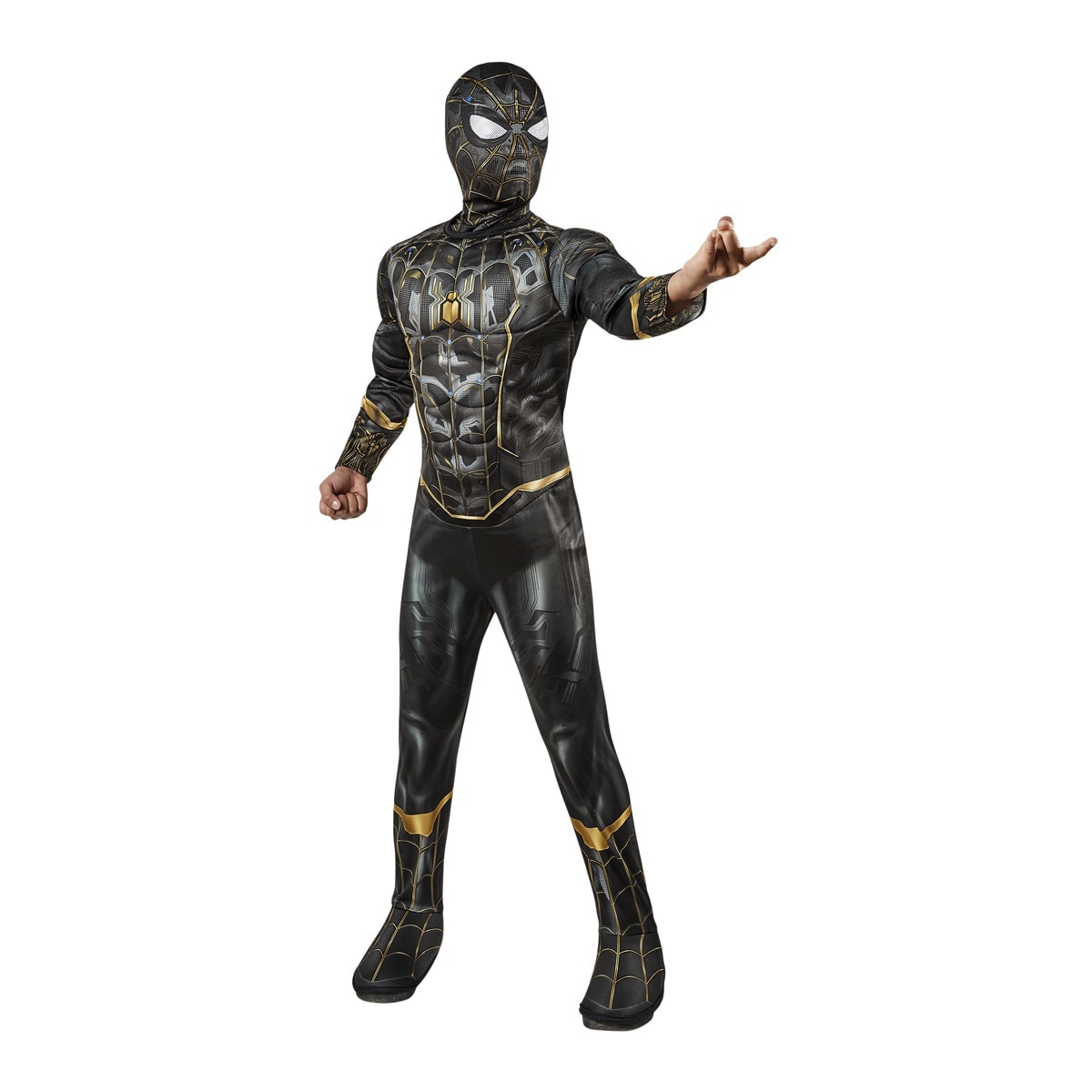 Disfraz Infantil Spider-Man Deluxe Black Marvel · Rubies · El