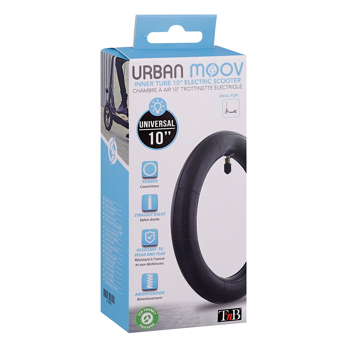 Cámara universal TNB de 10" para Scooter Negro-3