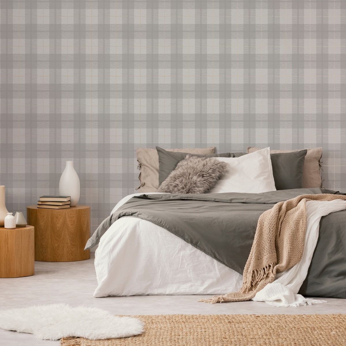 Papel de Parede Marsalforn Cinzento-claro-2