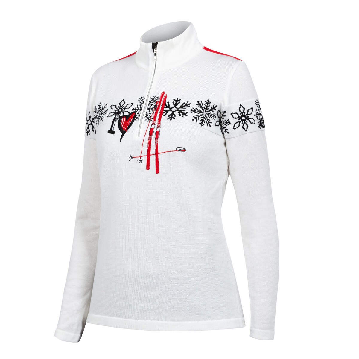 T-shirt Luna Branco / Preto-2