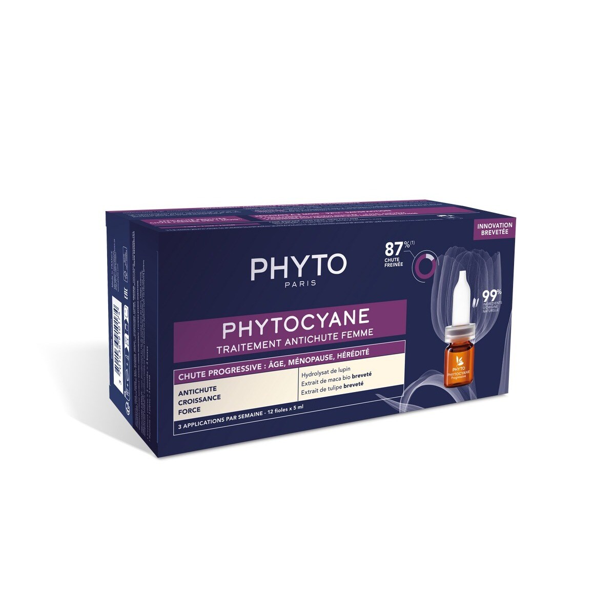 Tratamento Antiqueda Capilar Progressive Phytocyane - 12x5 ml 1