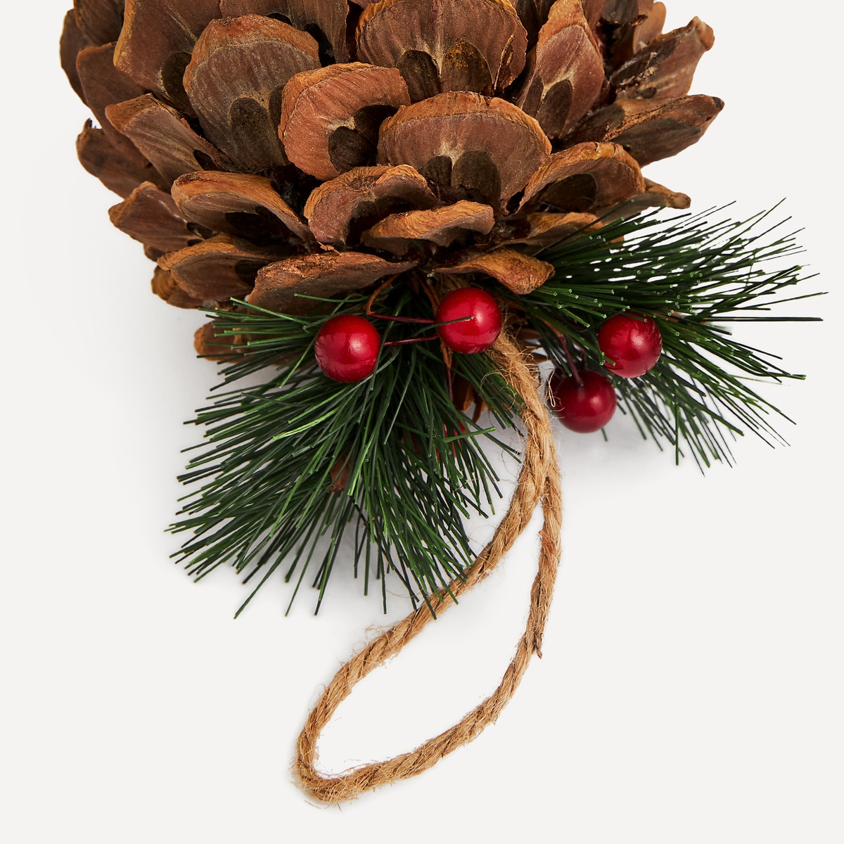 Bola com Forma de Pinha Castanho-3