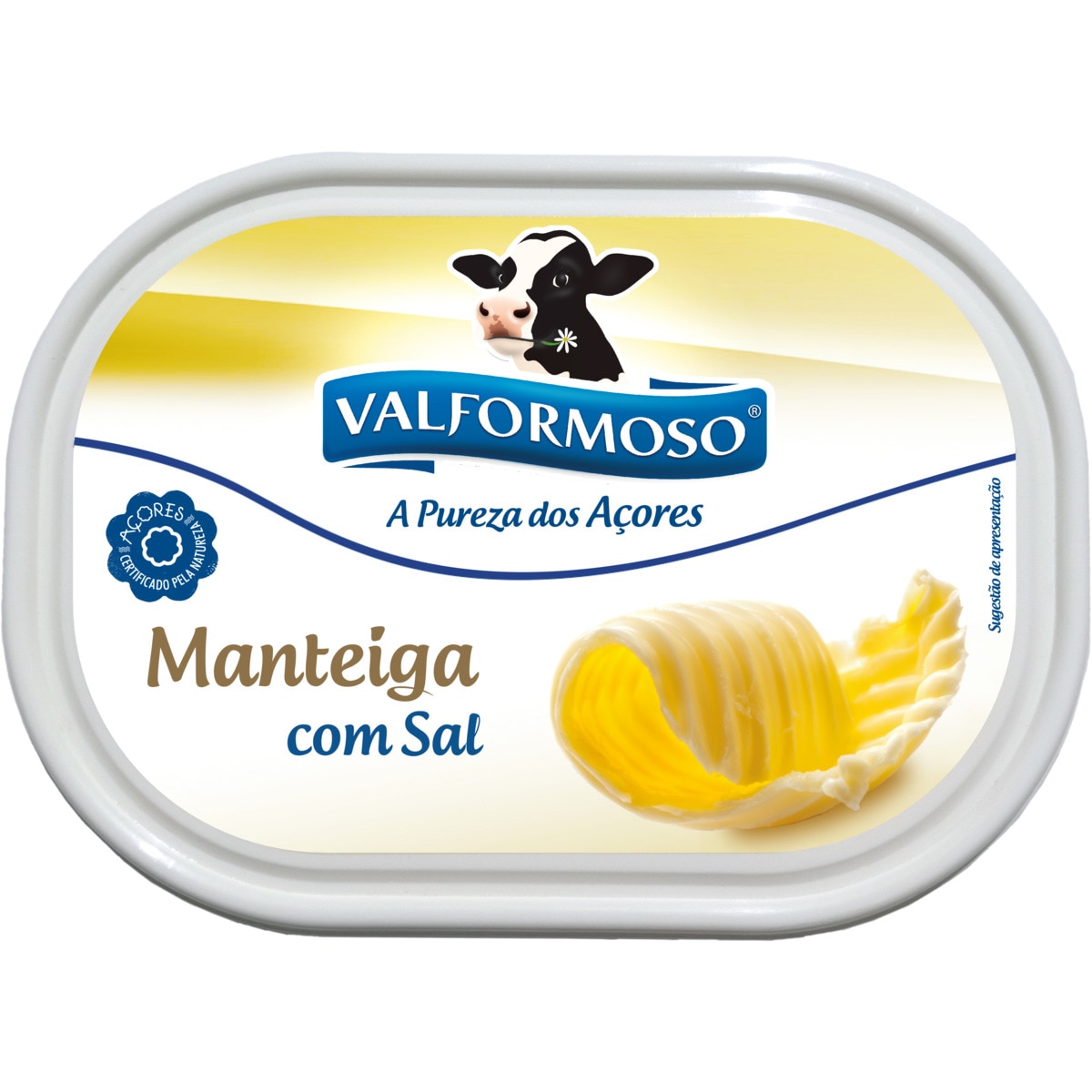 Manteiga com Sal embalagem 250 g