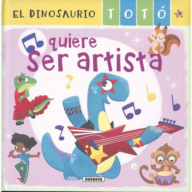 Imagen 0 de El dinosaurio Totó quiere ser artista  (Tapa dura)