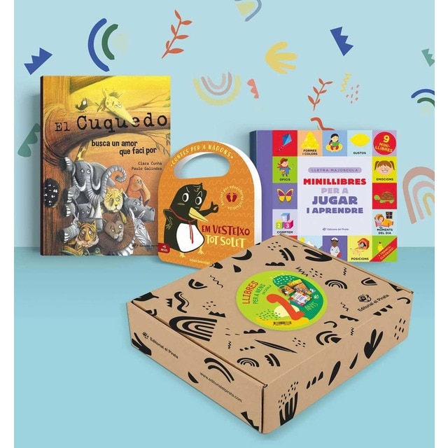 Imagen 0 de Llibres per a nens en català 2 anys: Lot de 3 llibres per a regalar a nens de 2 anys.