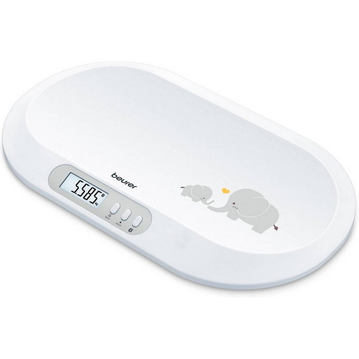 Balança Digital de Bebé Beurer By 90 - Branco Branco-3