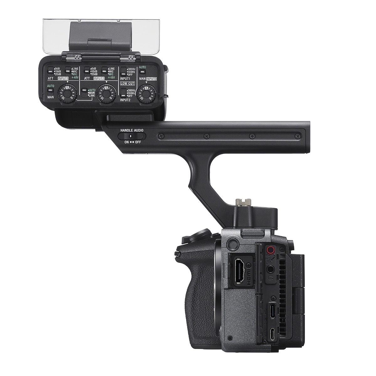 Videocámara Sony Cinemaline FX30 con XLR Grip Negro-3