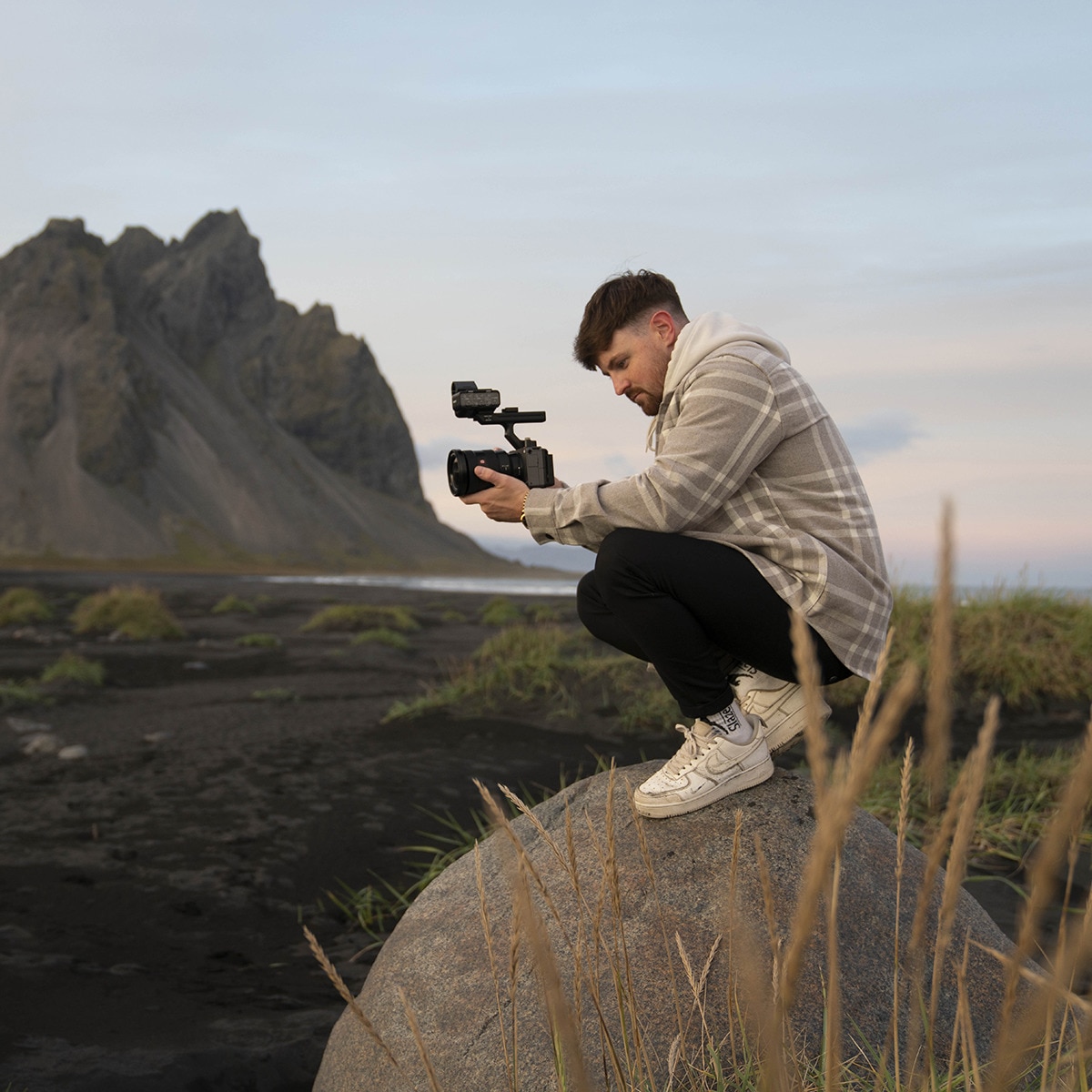 Videocámara Sony Cinemaline FX30 con XLR Grip Negro-7