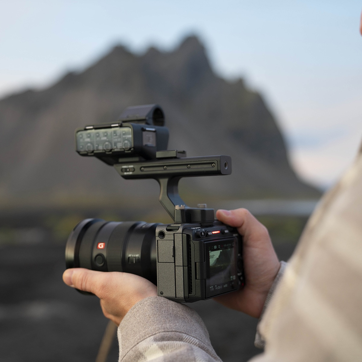 Videocámara Sony Cinemaline FX30 con XLR Grip Negro-8