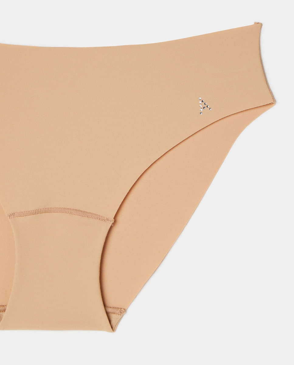 Cueca clássica Culte Beaute Bege-4