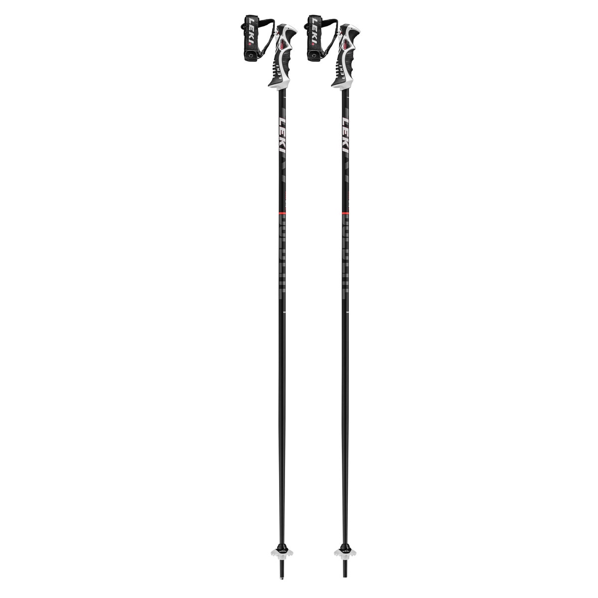 Bastões de Ski Bold Lite Preto / Vermelho-1