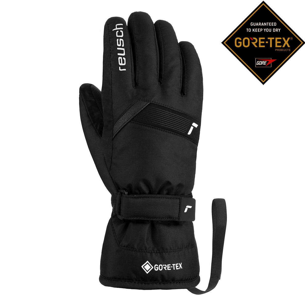 Luvas de Ski/Snowboard de Criança Flash Gore-Tex Preto-1