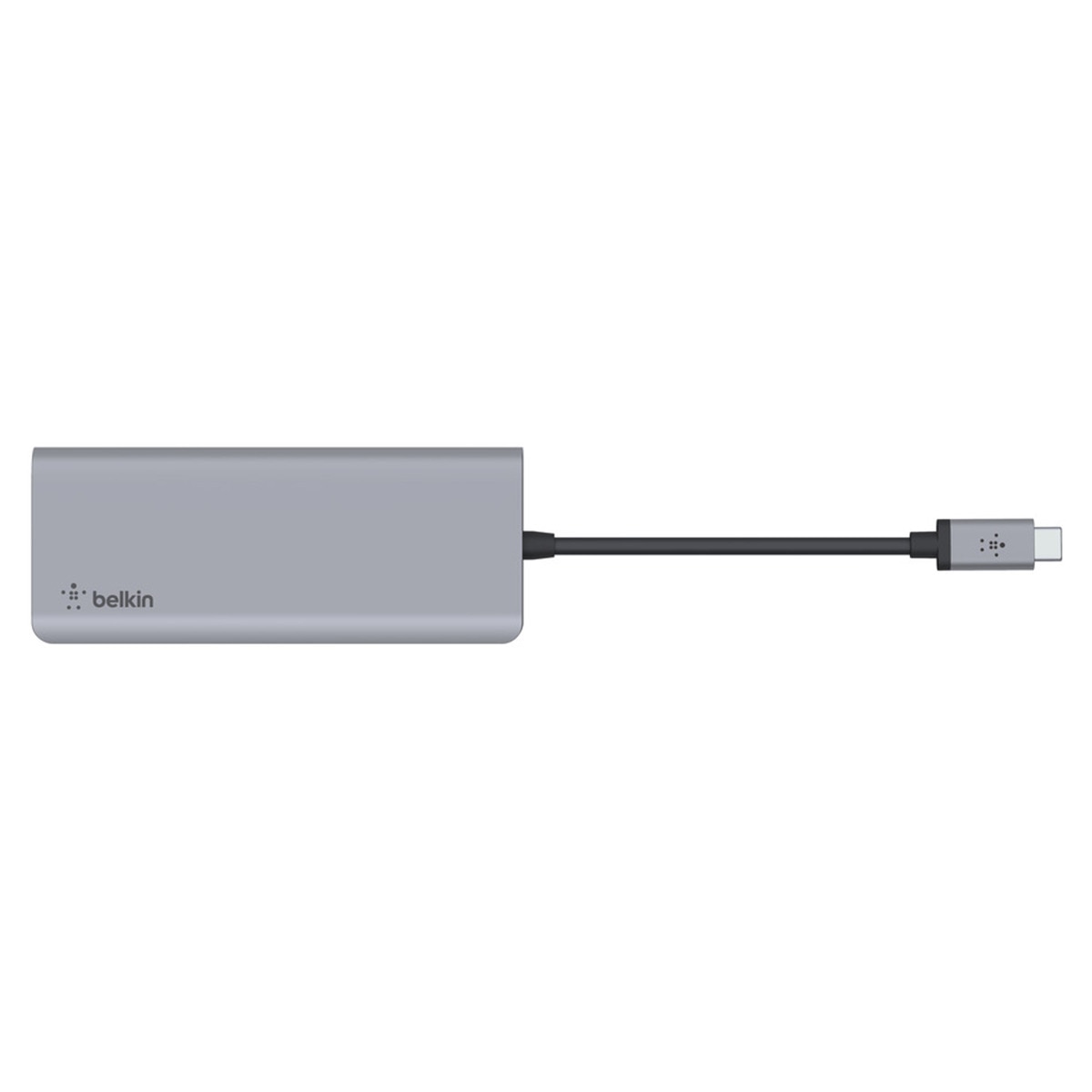 Hub Belkin USB-C multipuerto 7 en 1 Gris espacial-6