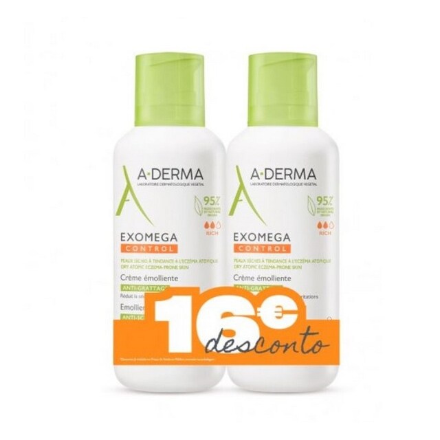Imagem 0 de Duo Exomega Control Creme Emoliente - 2x400 ml