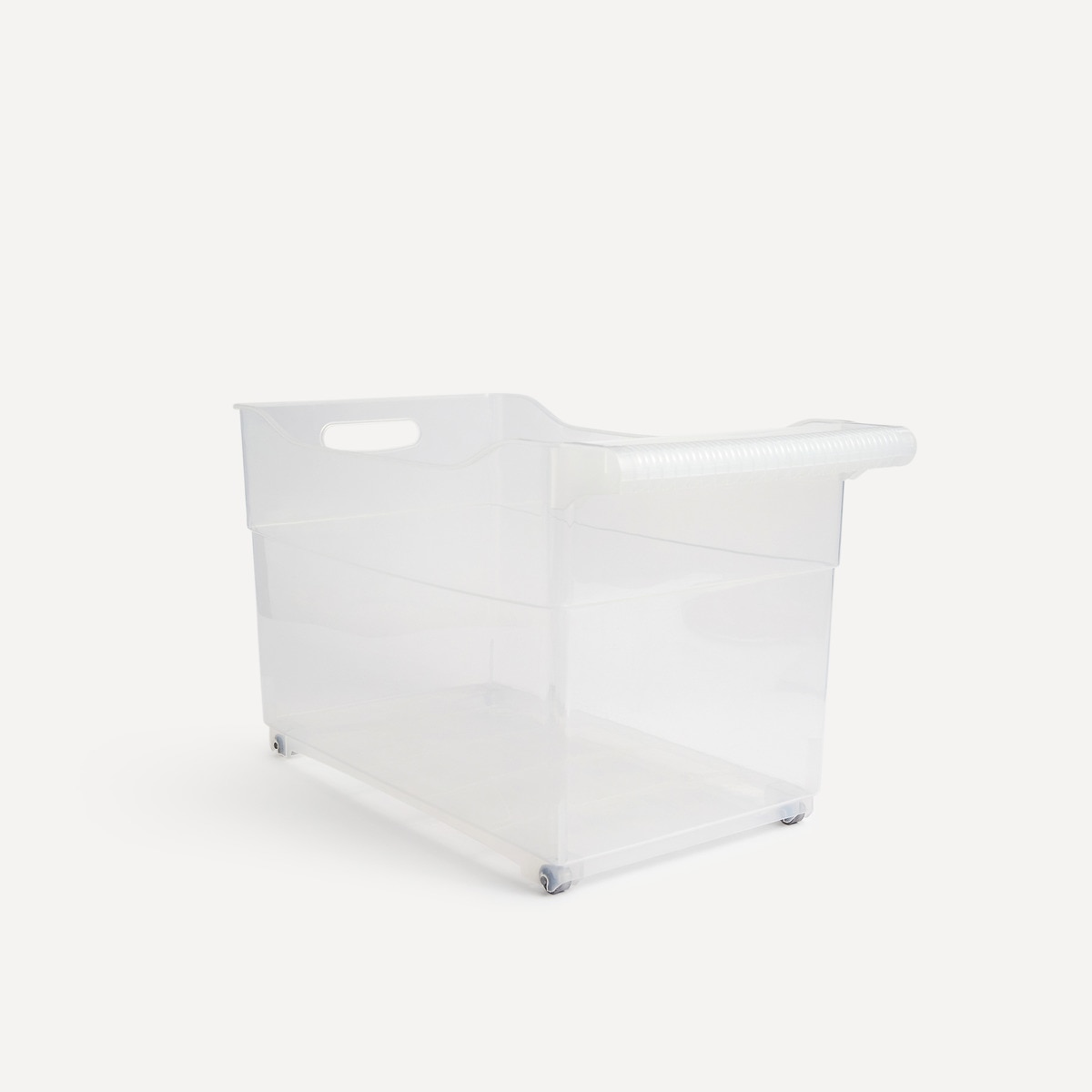 Organizador Grande com Rodas para Armários de Cozinha Transparente-6