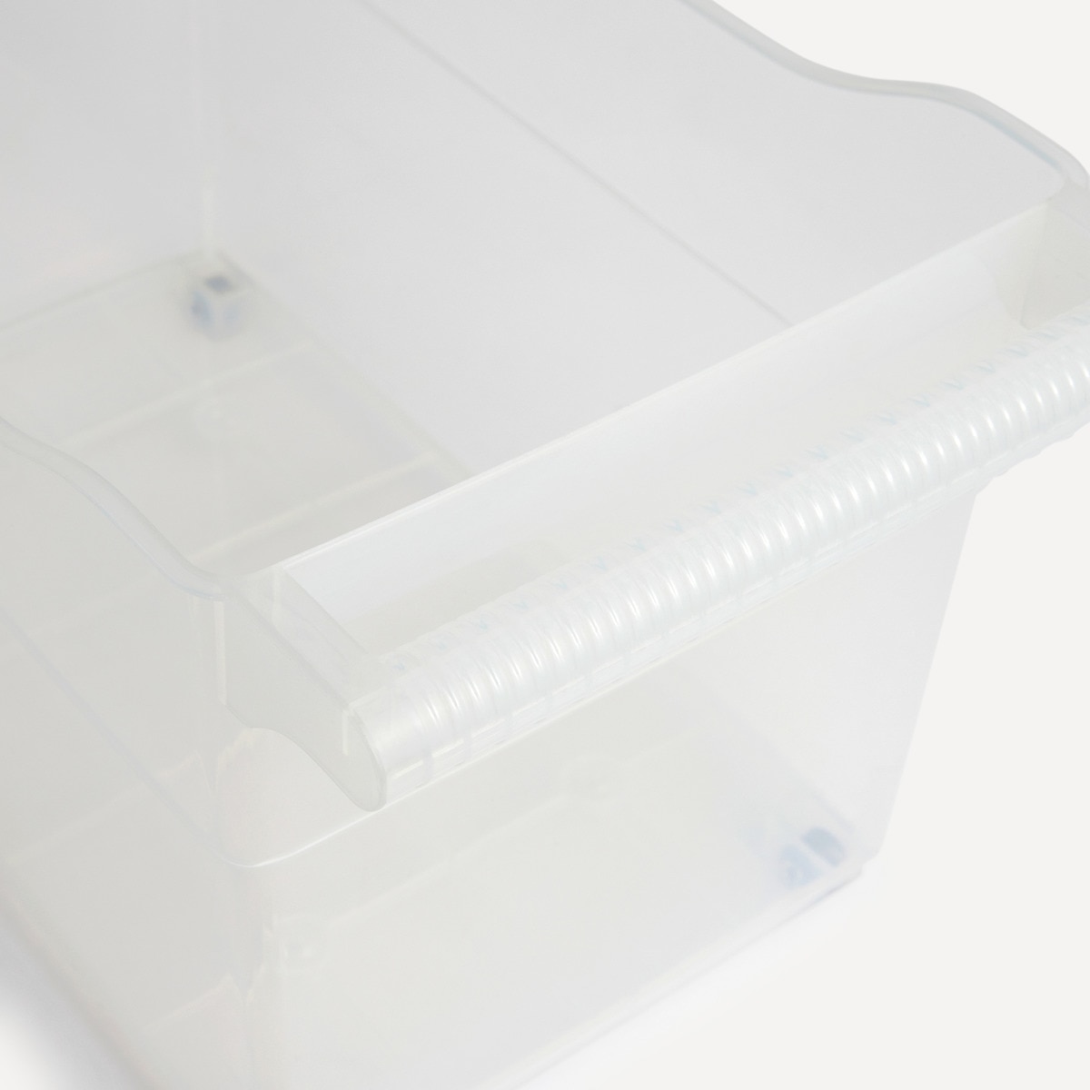 Organizador Grande com Rodas para Armários de Cozinha Transparente-3