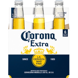 Cerveja do México Extra Pack 6 garrafa 35,5 cl - Corona