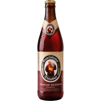Cerveja da Alemanha Dunkel Preta garrafa 50 cl - Franziskaner