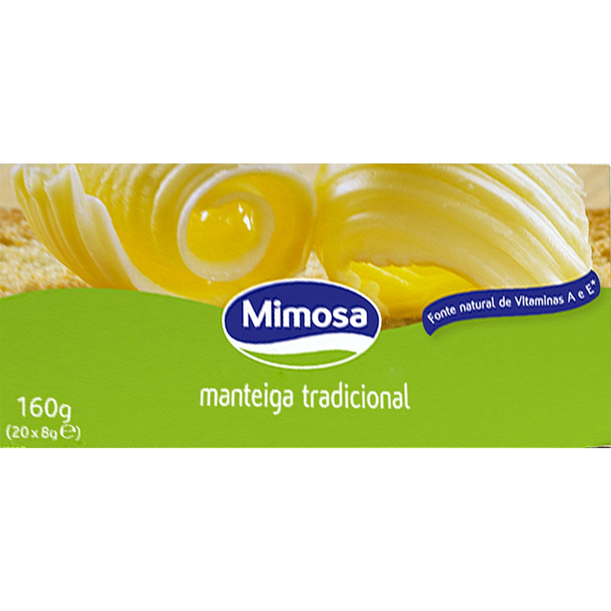 Manteiga com Sal Pack 20 embalagem 8 g