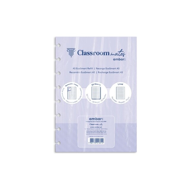 Imagem 0 de Recarga para Caderno EcoSmart Pautado - A5