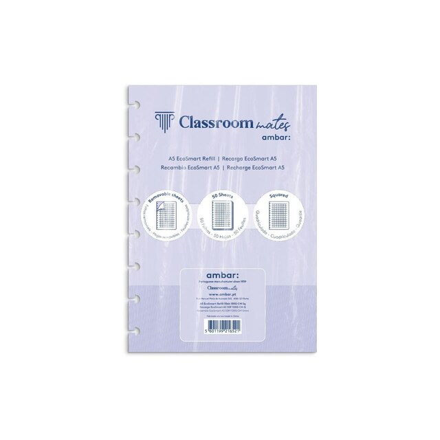 Imagem 0 de Recarga Caderno Ecosmart Quadriculado 50 Folhas - A5