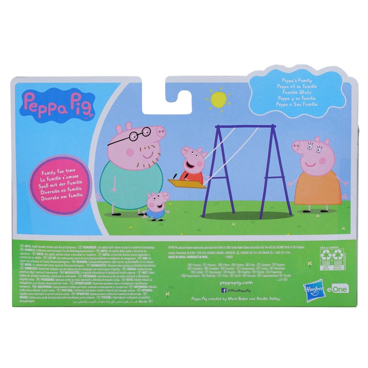 Sortido de Figuras Peppa Pig e a sua Familia 2