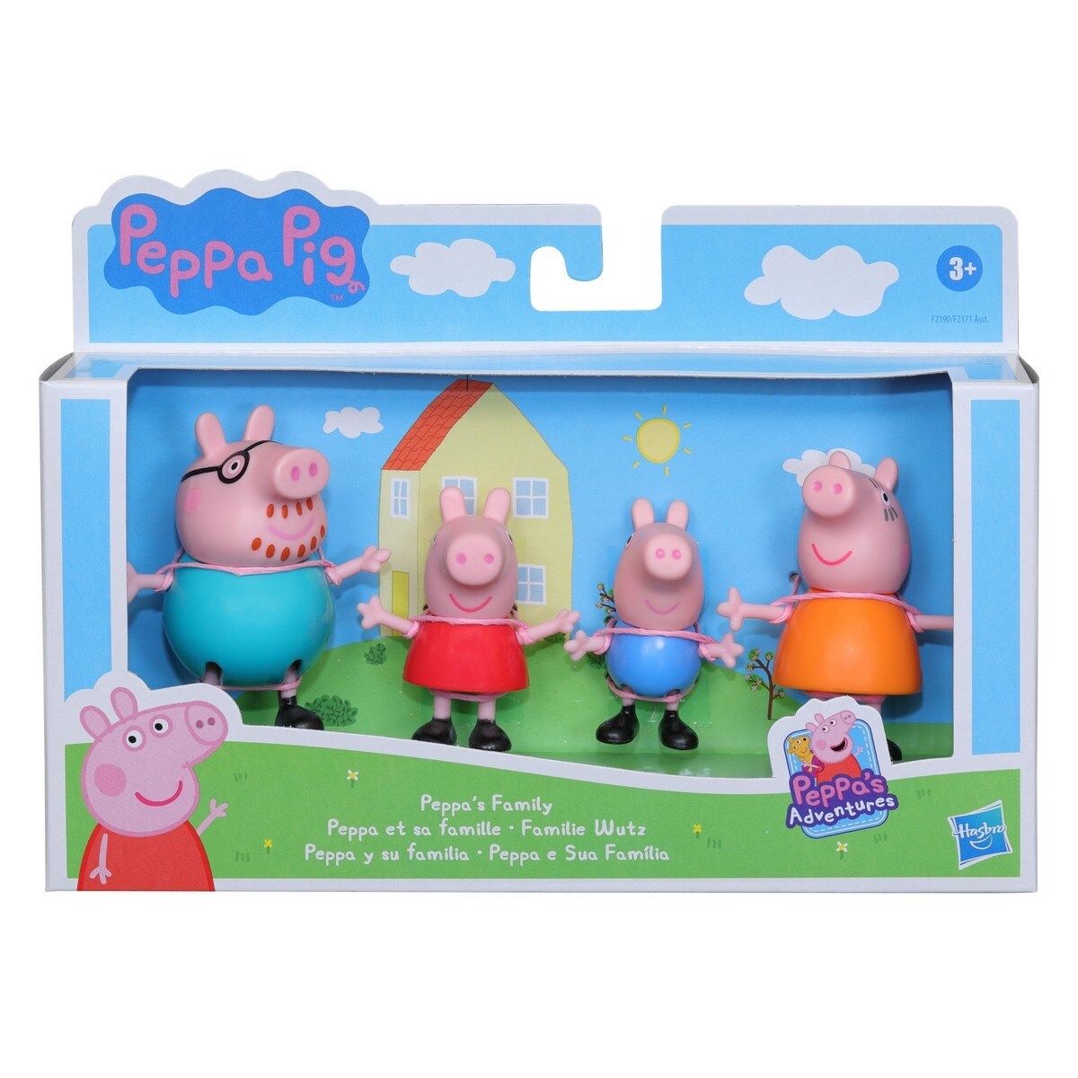 Sortido de Figuras Peppa Pig e a sua Familia 1