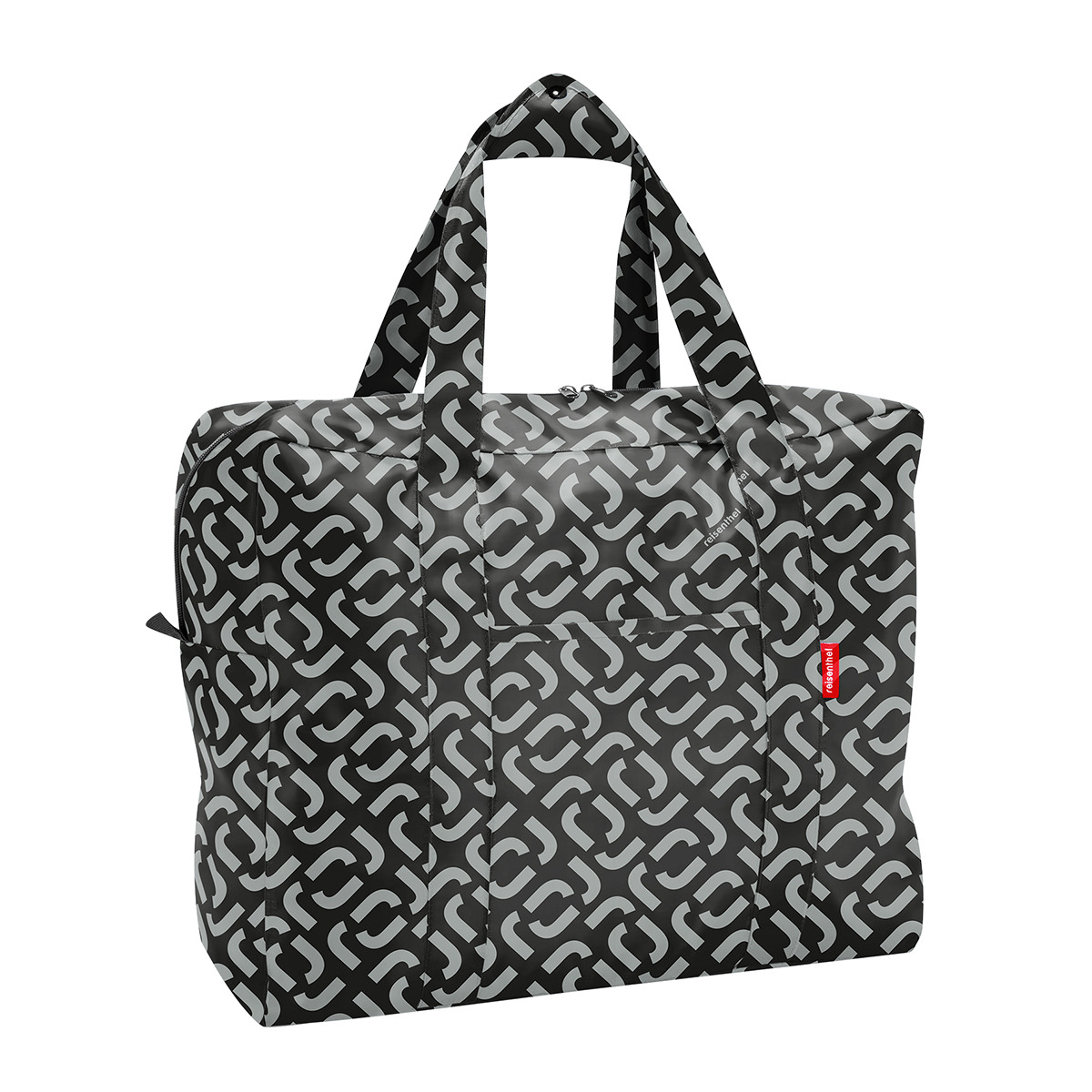 Saco Dobrável Mini Maxi Viagem Signature - Preto Preto-1