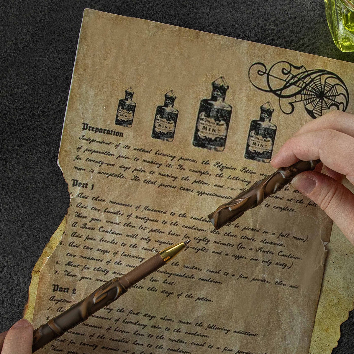 Caneta Esferográfica Varinha Hermione Harry Potter 7