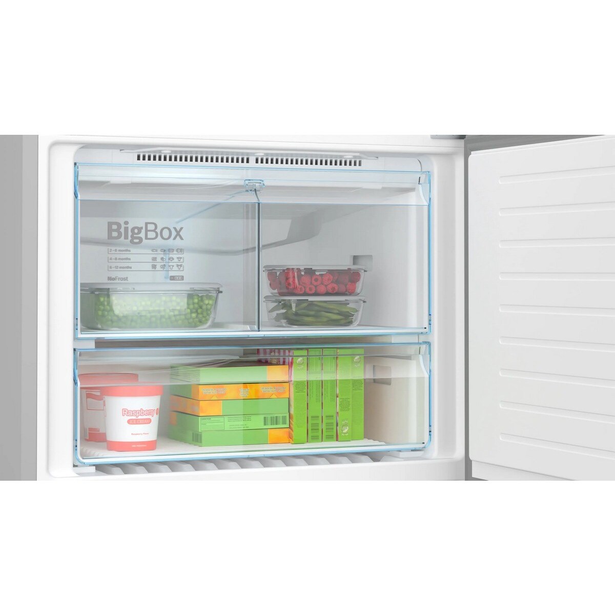 Frigorífico Combinado Bosch Série 4 KGN86VIEA VitaFresh, PerfectFit e No Frost e de 186 cm - Inox Anti-dedadas Inox-6