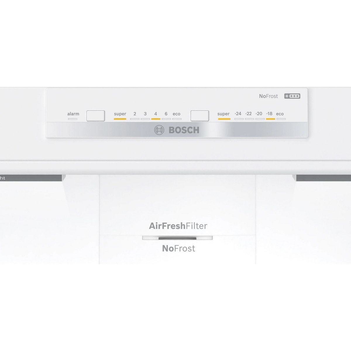 Frigorífico Combinado Bosch Série 4 KGN86VIEA VitaFresh, PerfectFit e No Frost e de 186 cm - Inox Anti-dedadas Inox-3