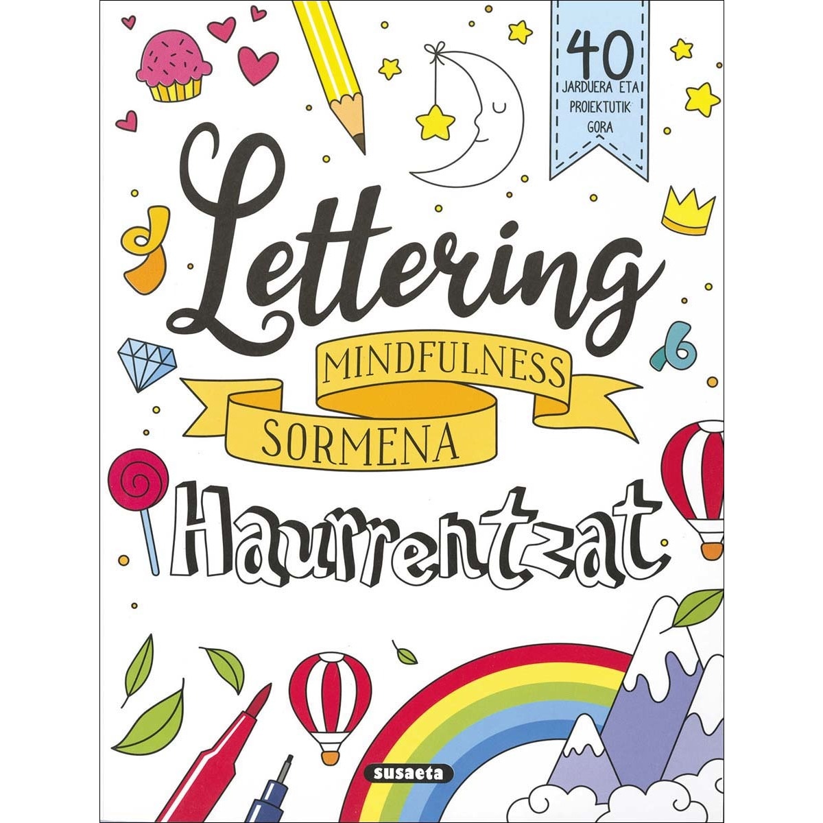 Lettering haurrentzat. Mindfulness sormena (Capa mole) 1