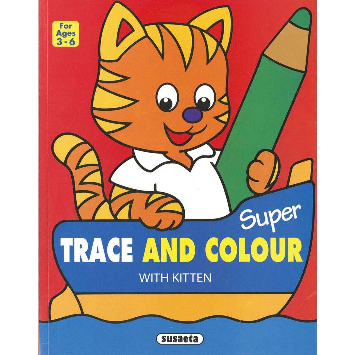 Super trace and colour with kitten 1