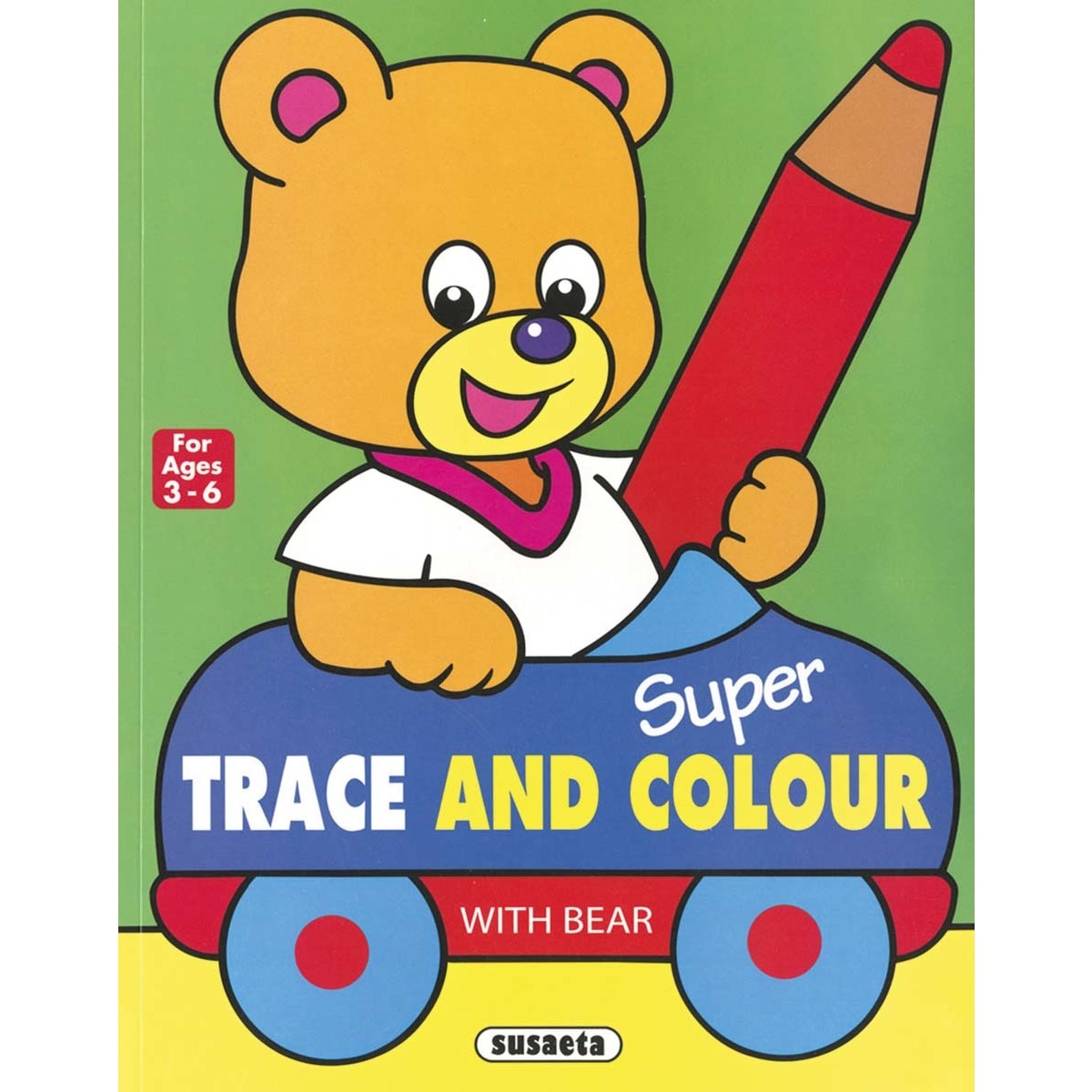 Super trace and colour with bear 1