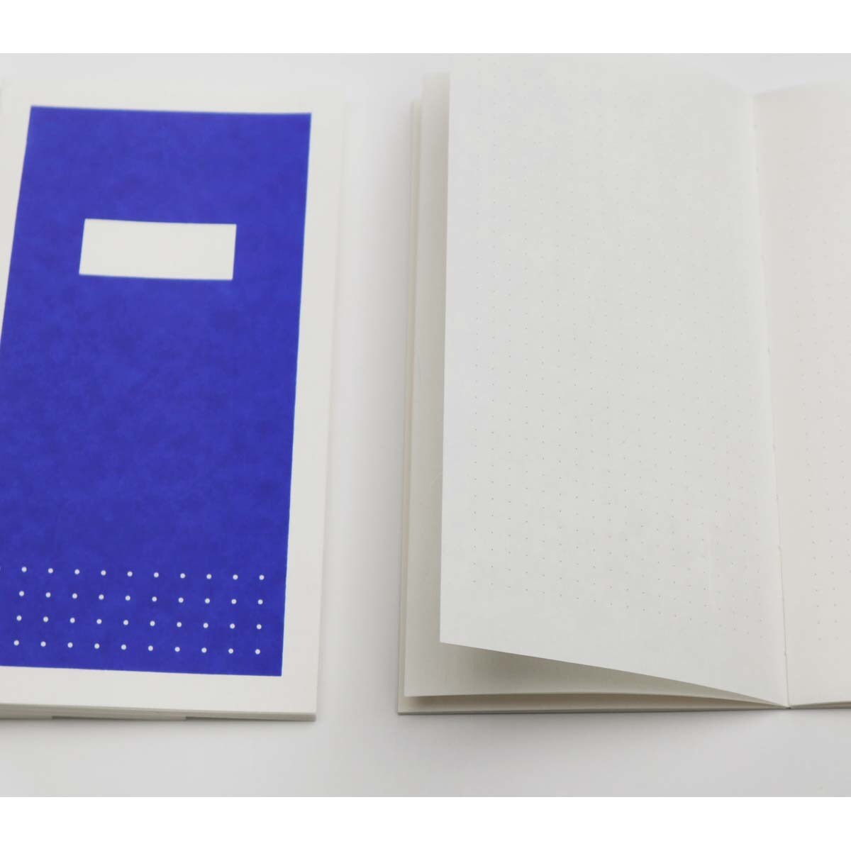 Caderno Travel Hanji Cabinet Papel Pontos - Azul Esverdeado Azul-esverdeado-4