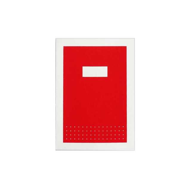 Imagen 0 de Cuaderno A5 Hanji Cabinet papel puntos Hanaduri rojo