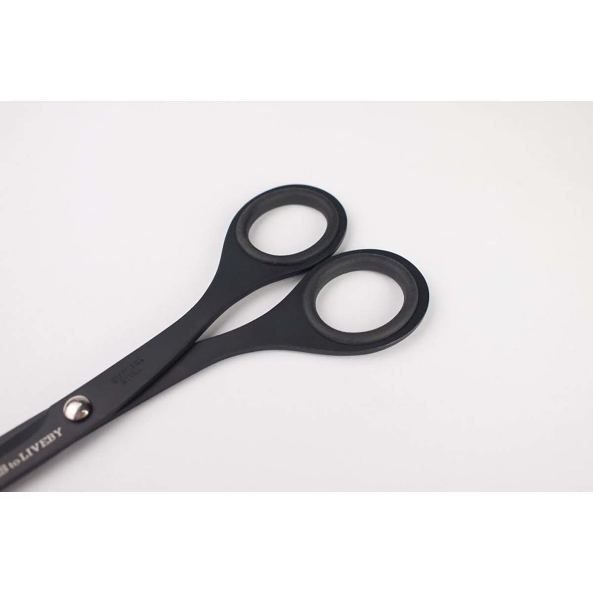 Tesouras de Aço 6,5 Polegadas - Preto Preto-2