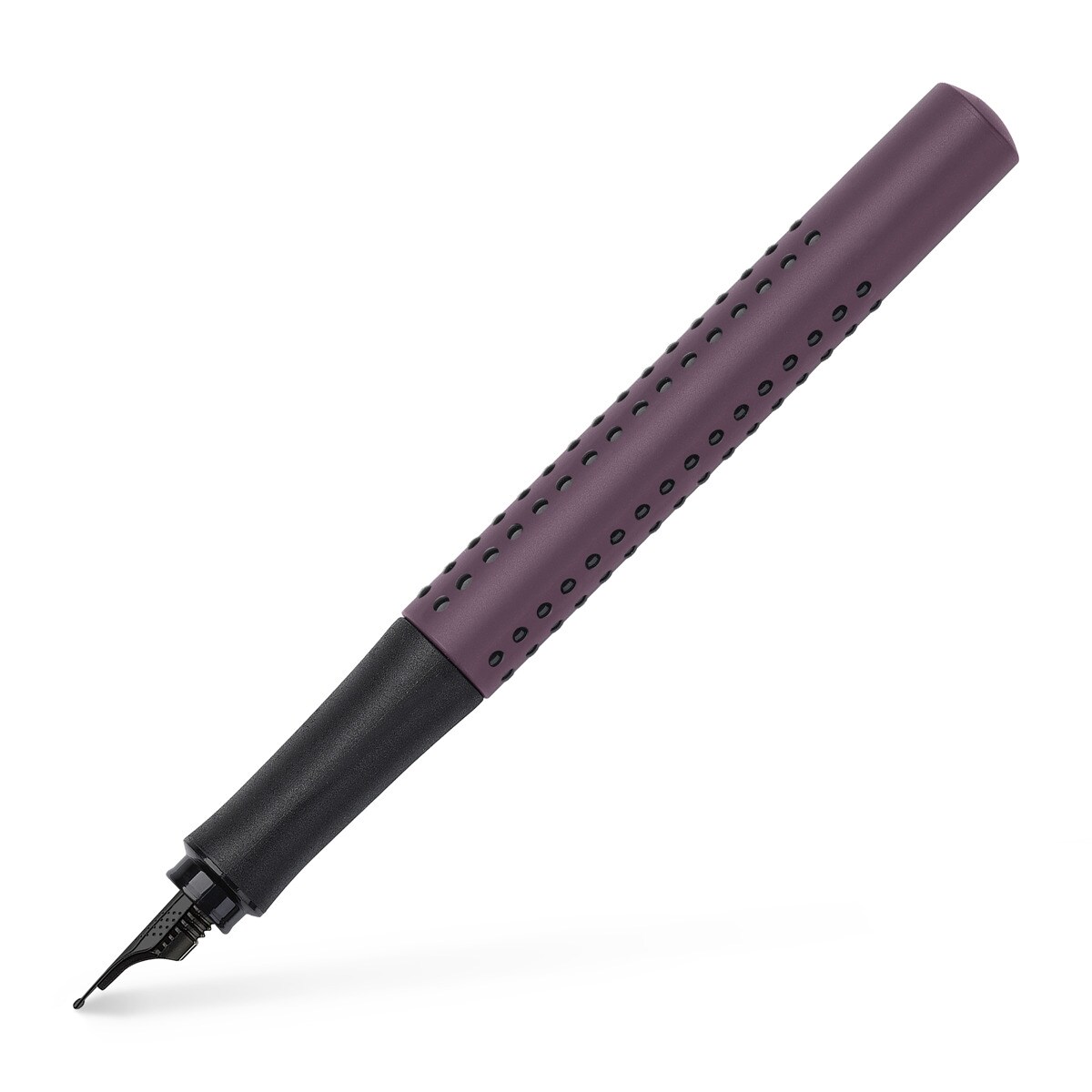 Pluma estilográfica GRIP 2022 punta F color del cuerpo frutos del bosque Faber-Castell 4