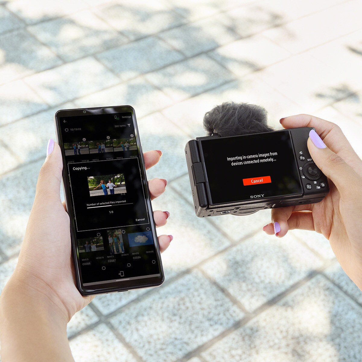 Sony ZV-1F cámara compacta vlogging con objetivo prime ultra gran angular de 20 mm y pantalla LCD de ángulo variable ideal para selfies (ZV1FBDI.EU) Negro-6