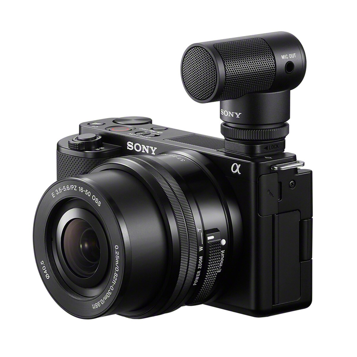 Micrófono de pistola Sony ECM-G1Z inalámbrico Negro-3