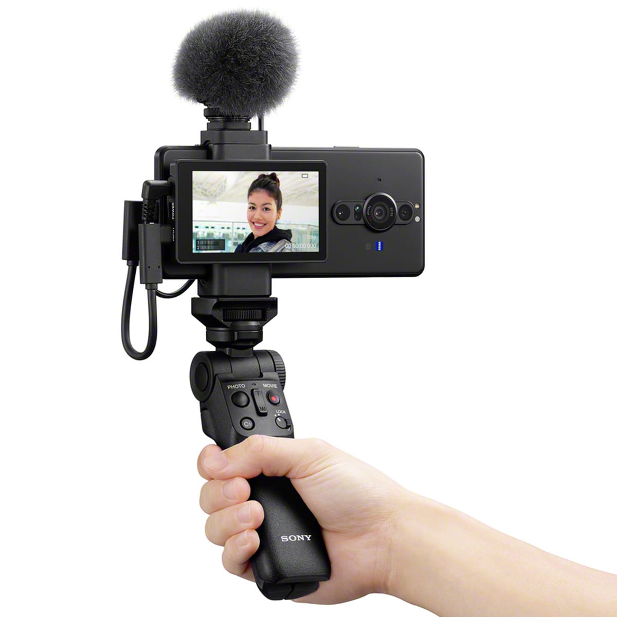 Micrófono de pistola Sony ECM-G1Z inalámbrico Negro-4