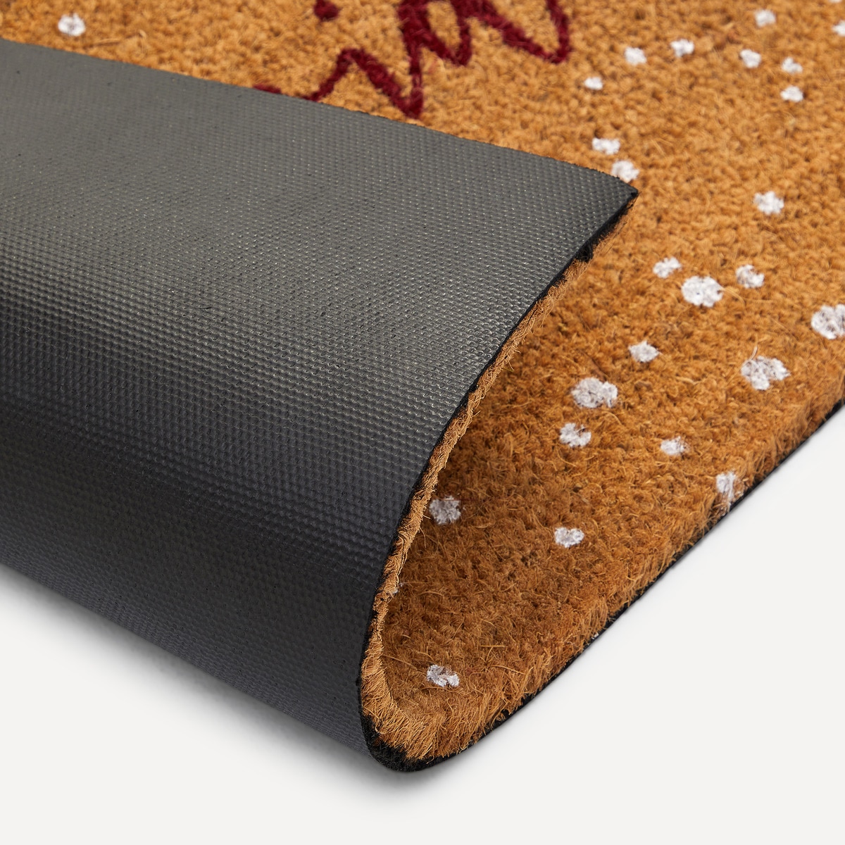 Felpudo navideño Feliz El Corte Inglés Multicolor-4