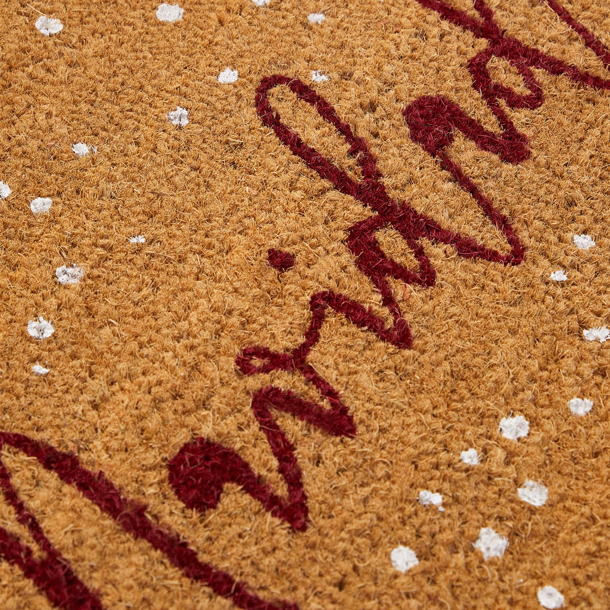 Felpudo navideño Feliz El Corte Inglés Multicolor-3