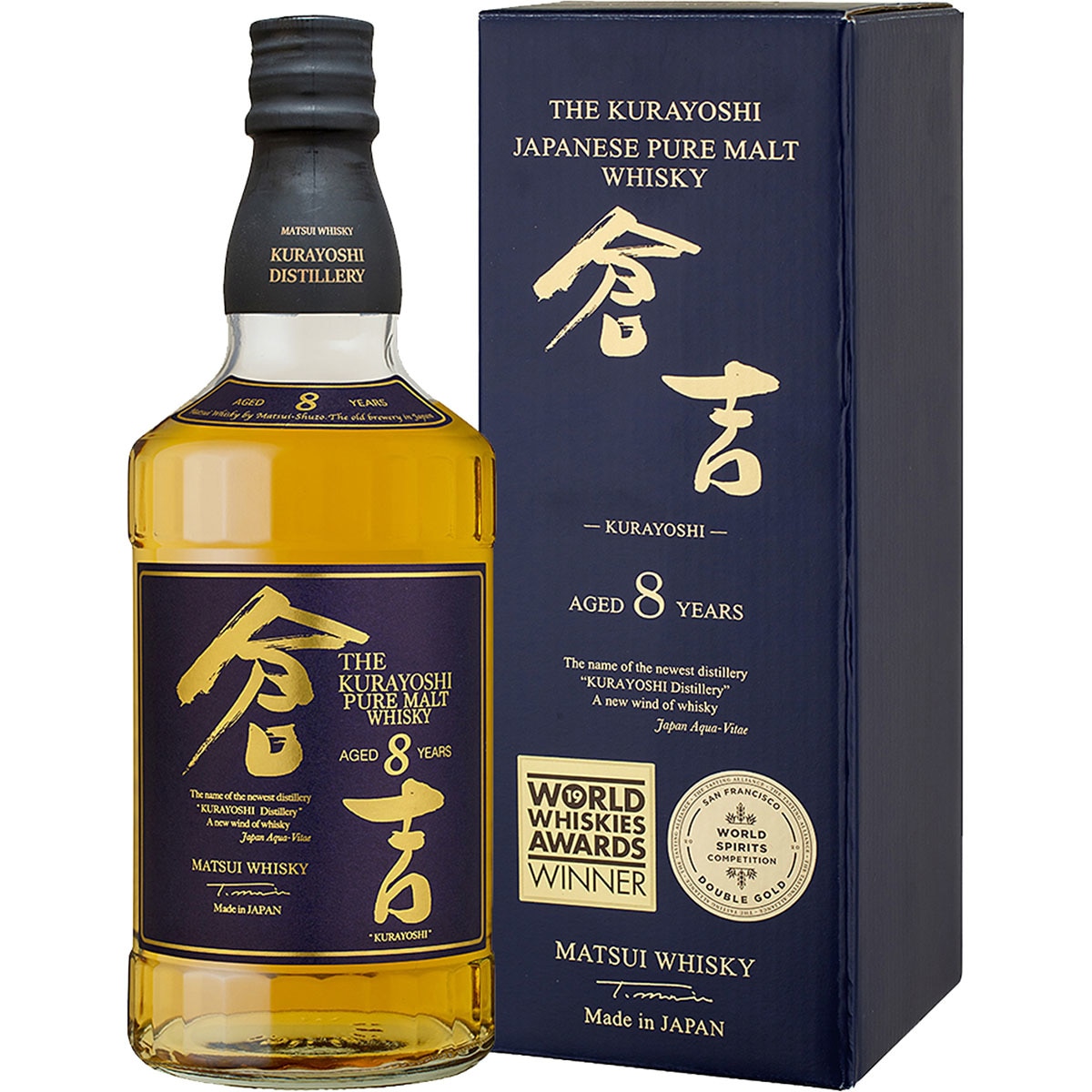 whisky japonés de malta 8 años botella 70 cl